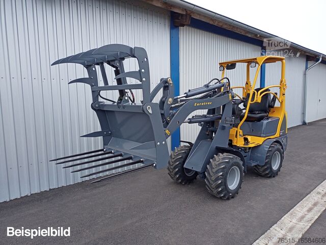 Ratinis krautuvas Eurotrac W11 Schutzdach 26 PS  Hoflader Radlader