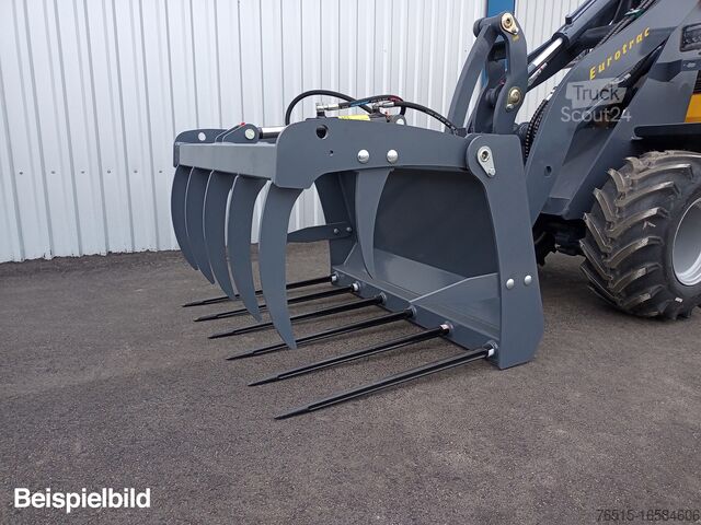 Ratinis krautuvas Eurotrac W11 Schutzdach 26 PS  Hoflader Radlader