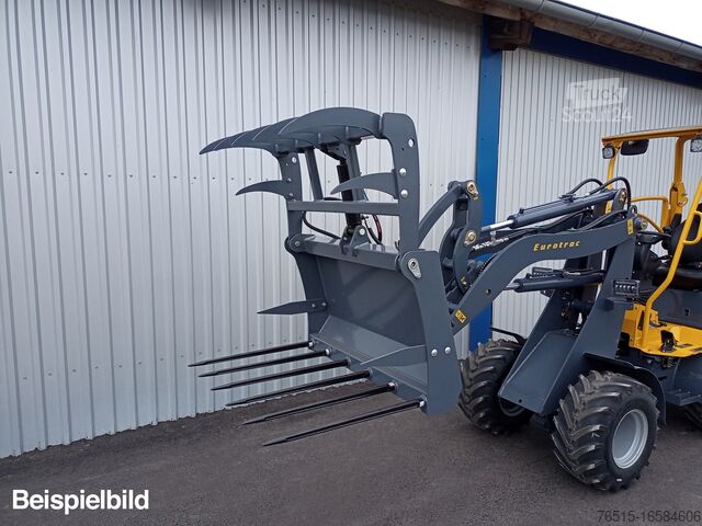 Ratinis krautuvas Eurotrac W11 Schutzdach 26 PS  Hoflader Radlader