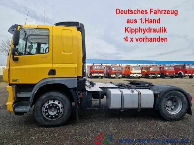 Standart traktör üni̇tesi̇ DAF CF440 FT Kipphydraulik Alu-Felgen Klima Euro 6