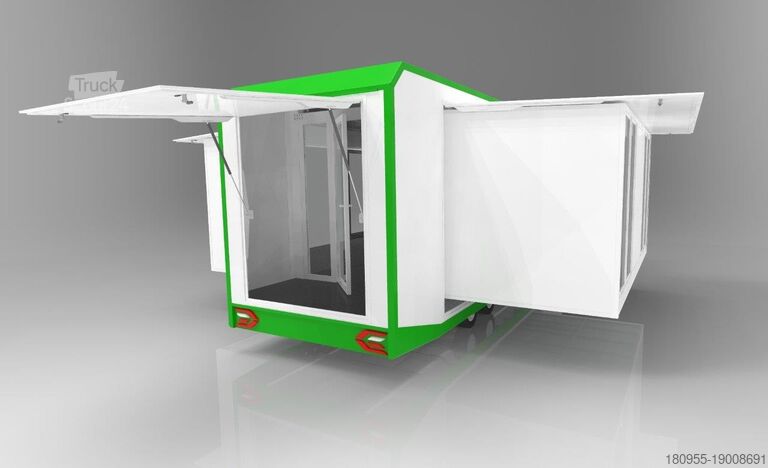 Aanhangwagen voor speciale doeleinden Bannert IMBISS, Werbespot, Event Trailer