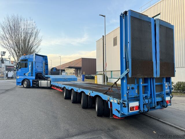 Oprijrampen voor tele-dieplader oplegger NOOTEBOOM MCO-73-04V Tele-Tieflader Rampen 4-Achs