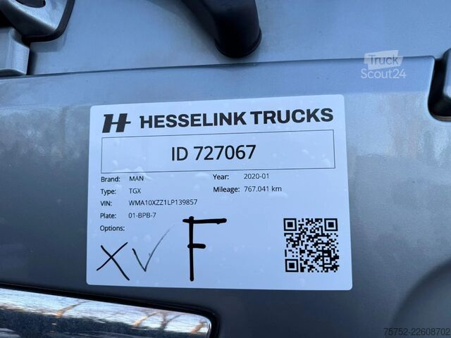 Standard-SZM MAN TGX 18.470 XXL Full air Hydraulic Standairco Le...