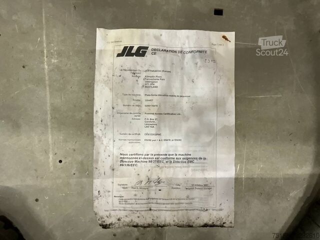 Schaarlift JLG 3394 RT