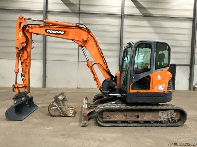 Midi kotrógép Doosan DX 80 R