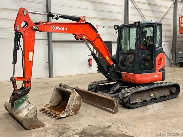 Mini ekskavatorius Kubota U 48-4