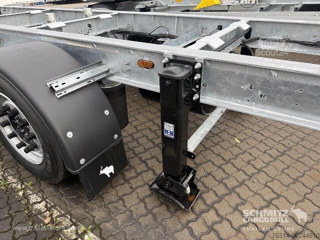 Remorque à châssis interchangeable Schmitz Cargobull Zentralachsanhänger Wechselfahrgestell Standard