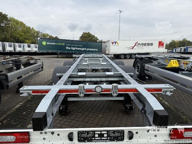Remorque à châssis interchangeable Schmitz Cargobull Zentralachsanhänger Wechselfahrgestell Standard