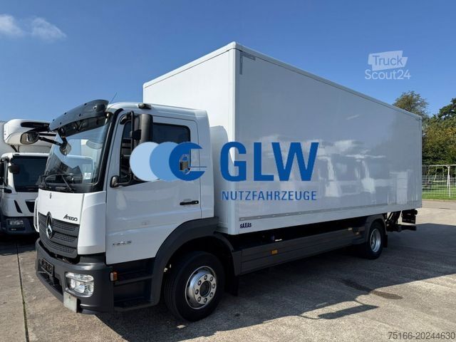 Camión caja MERCEDES-BENZ ATEGO 1223 L Koffer 7,10 m LBW BÄR 1,5 T*2023