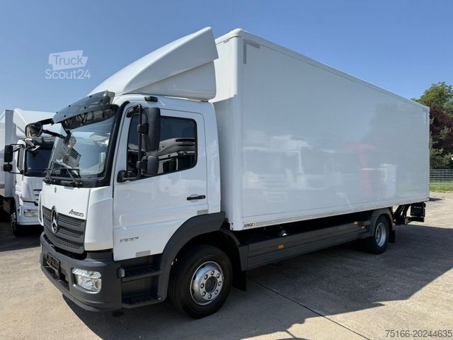 LKW mit Kofferaufbau MERCEDES-BENZ ATEGO 1224 / 1227 L Koffer 7,30 m LBW BÄR 1,5 T
