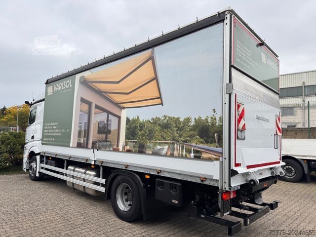 Samochód ciężarowy z plandeką typu platforma MERCEDES-BENZ 1833 Actros 5   StreamSPace LBW