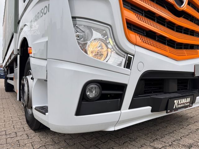 Samochód ciężarowy z plandeką typu platforma MERCEDES-BENZ 1833 Actros 5   StreamSPace LBW