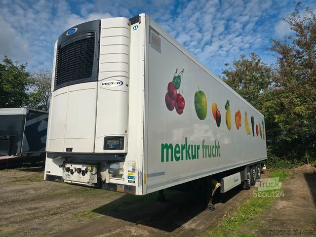 Ψυκτικός ημιρυμουλκούμενος KRONE SD. Carrier Vector pelstock.