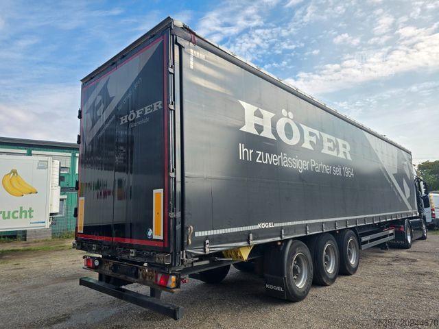 Semiremorcă deschisă cu prelată KÖGEL S 24-1, Coilwanne,