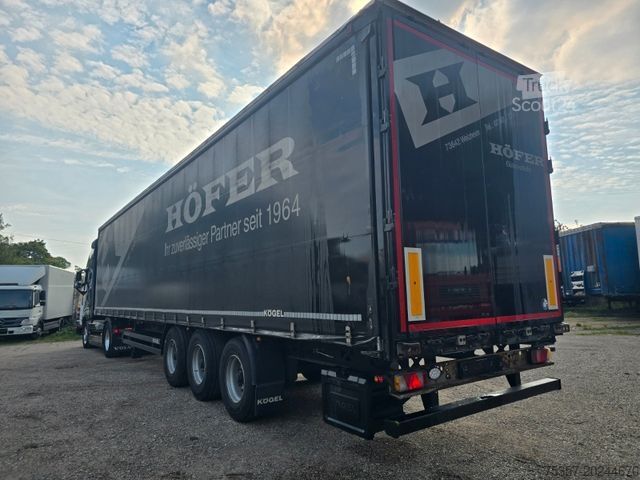 Semiremorcă deschisă cu prelată KÖGEL S 24-1, Coilwanne,