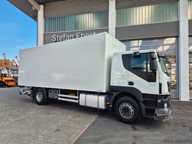 Vrachtwagen met bakwagen IVECO Stralis AT190S42/FP-D LBW 1.500kg faltbar Bett
