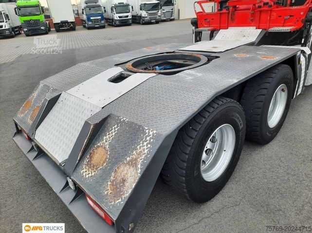Autocamion pentru transport bușteni VOLVO FH 500 6X4 Langholz Epsilon+Greifer Retarder VDS