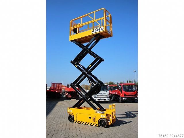 Pracovné fázy Nožnice JCB S 2032 E