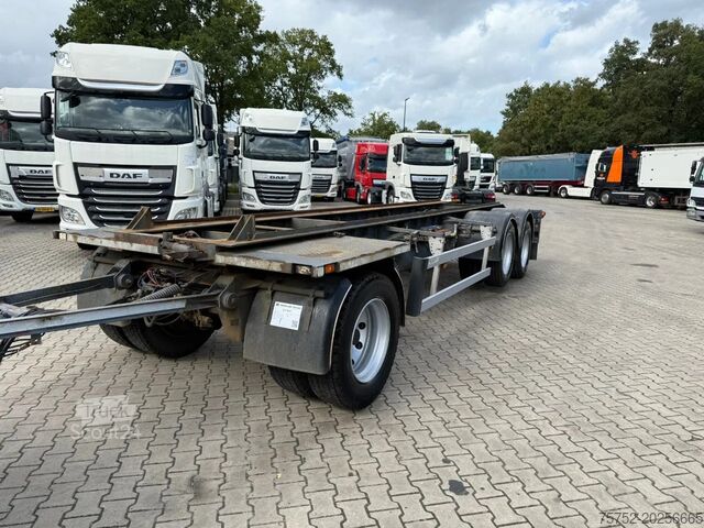 Containertransport Burg 3AS Containeraanhangwagen, €3900,  APK tot 28-0...