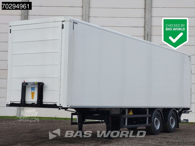 Box body System Trailers LPRS18 NEW Tailgate, Steering Axle, Hardwood, City