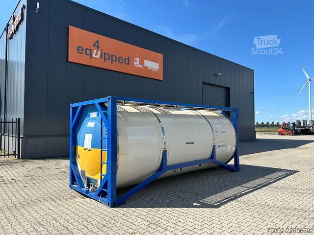 Contenedor cisterna Welfit Oddy 20FT ISO / 24.050L / 1-COMP  / UN PORTABLE T11 ...