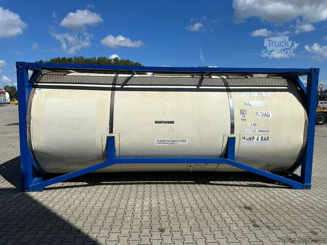 Contenedor cisterna Welfit Oddy 20FT ISO / 24.050L / 1-COMP  / UN PORTABLE T11 ...