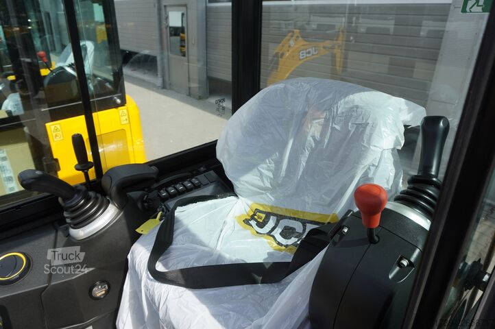 Minigravemaskine på bælter - 7 stk. JCB 16 C-1 mini crawler excavator / joystick
