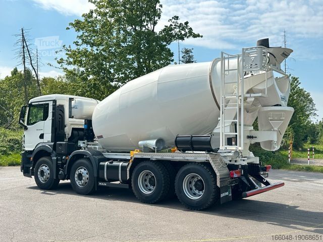 Betono maišyklės sunkvežimis MAN TGS 32.440 8x4 / Euromix MTP EM 9 L
