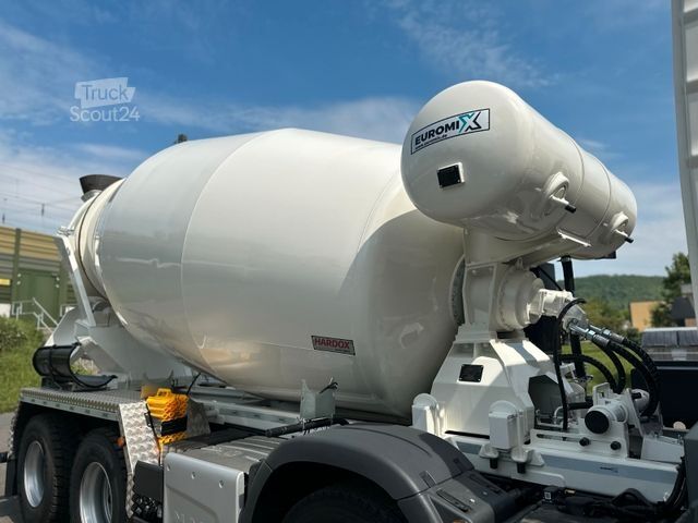 Betono maišyklės sunkvežimis MAN TGS 32.440 8x4 / Euromix MTP EM 9 L