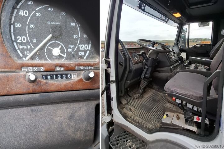 شاحنة قلاب Iveco 480 Eurotrakker 8x4/TÜV/Palfinger PK 44002 G/MEILLER