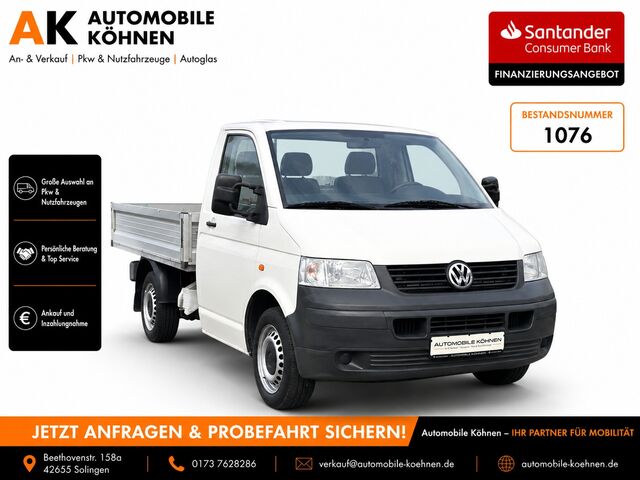 Pick-up van VW T5 1.9 TDI Pritsche  KLIMA   TÜV 12 27   AHK