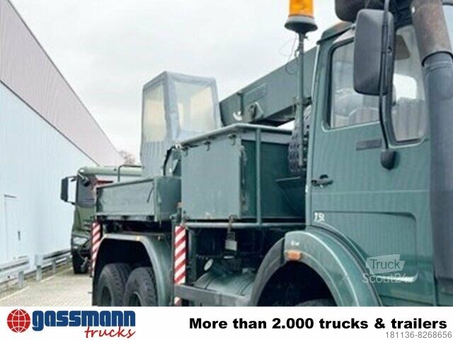 Kravas automašīnai uzstādīts celtnis WILHAG TW 931 Montagekran mit Kabine