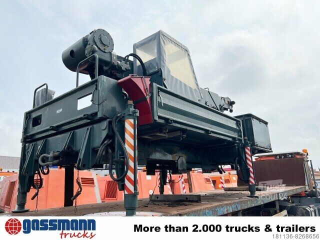 Kravas automašīnai uzstādīts celtnis  WILHAG TW 931 Montagekran mit Kabine