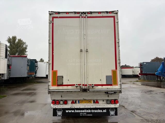 Piso móvil Knapen Trailers K100 92m3 Cargo Floor 10MM Liftas Schijfremmen