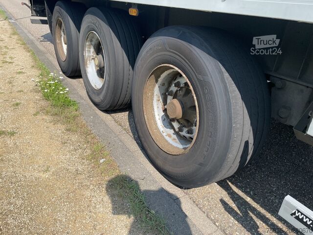 Gesloten bak Groenewegen DRO-14-27 3-Axle Closed Box / Koffer / BPW Axle...