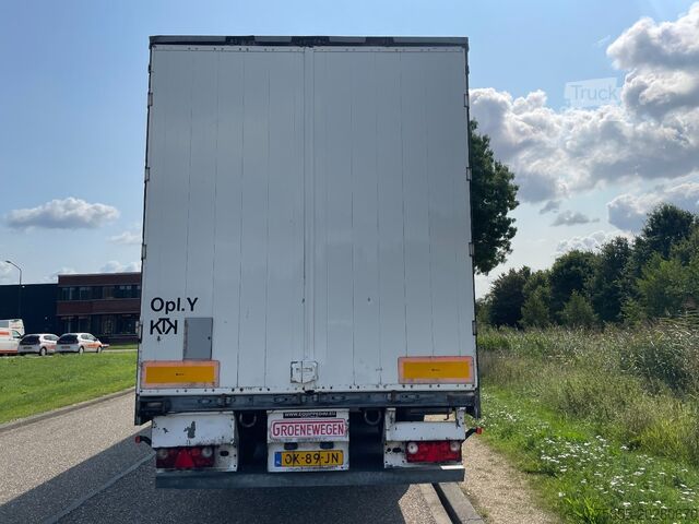 Gesloten bak Groenewegen DRO-14-27 3-Axle Closed Box / Koffer / BPW Axle...