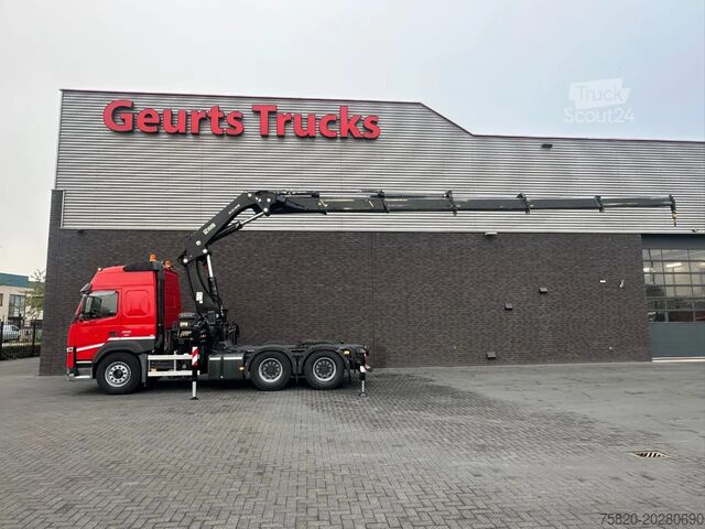 Camion-grue Volvo FM 500 6X4 TREKKER/ BAKWAGEN  MET HIAB XS377 EP...
