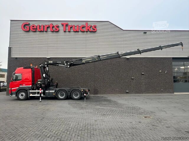 Camion-grue Volvo FM 500 6X4 TREKKER/ BAKWAGEN  MET HIAB XS377 EP...
