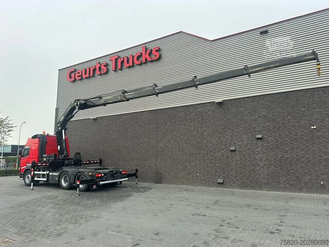 Camion-grue Volvo FM 500 6X4 TREKKER/ BAKWAGEN  MET HIAB XS377 EP...