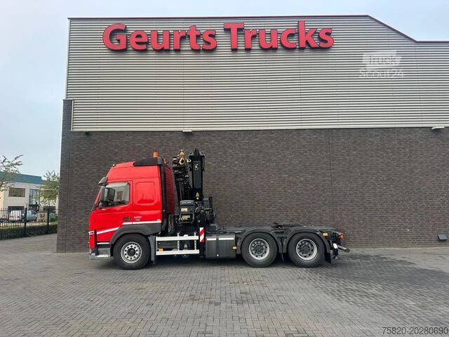 Camion-grue Volvo FM 500 6X4 TREKKER/ BAKWAGEN  MET HIAB XS377 EP...