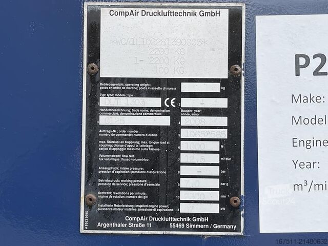 Compresseur frigorifique Compair C 125 - N