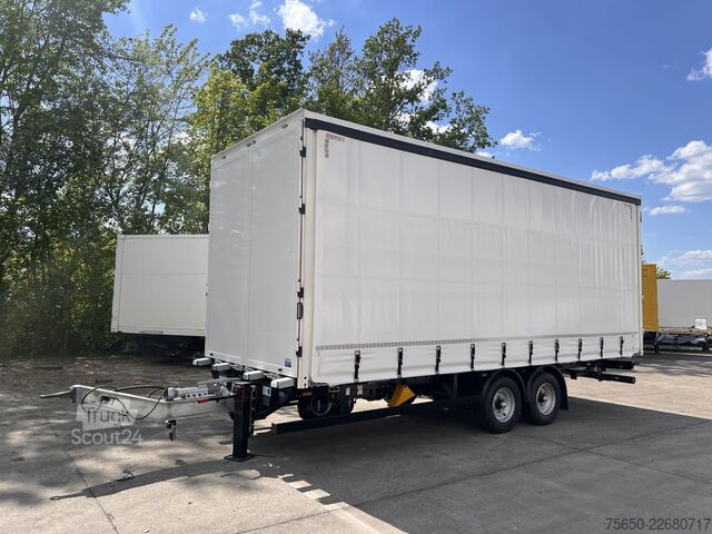 Open aanhangwagen met zeil Möslein TPW 105 D Schwebheim  Tandem- Planenanhänger Durchladen