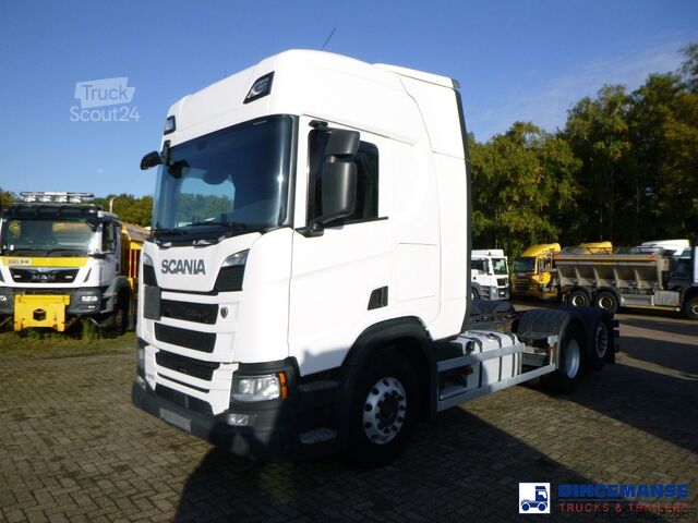Podwozie z kabiną Scania R 500 B 6x2 chassis Euro 6 + ADR