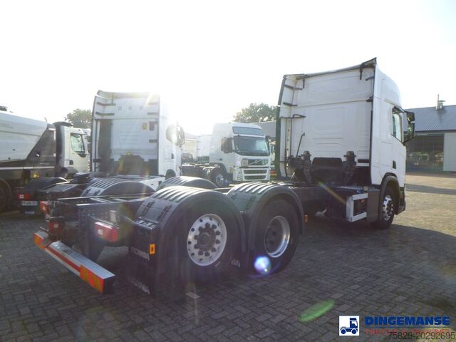 Podwozie z kabiną Scania R 500 B 6x2 chassis Euro 6 + ADR