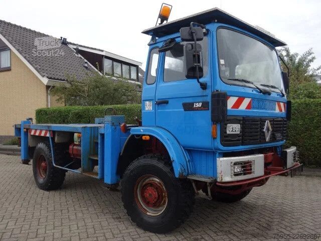 Nakládací plošina Renault Midlum 180 4X4 OPENBAK MET PTO HYDROLIEK