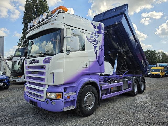 Autocarro ribaltabile SCANIA R480LB6X2MNB Liftachse 3 Pedal 10Tires