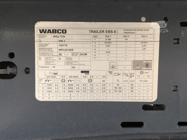 Damperli kamyon Wielton NW-3 KIPPER/2x liftas!!34M3