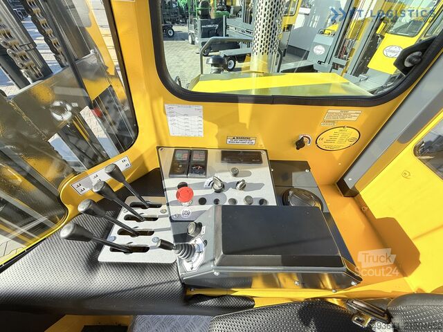 4-way forklift Combilift C5000XL GAS DUPLEX 6000MM POSITIONER