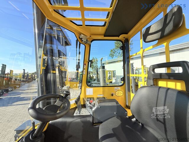 4-way forklift Combilift C5000XL GAS DUPLEX 6000MM POSITIONER