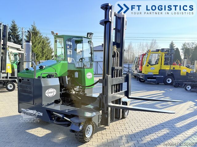 4-way forklift Combilift C5000L GAS DUPLEX 4100 POSITIONER CABIN